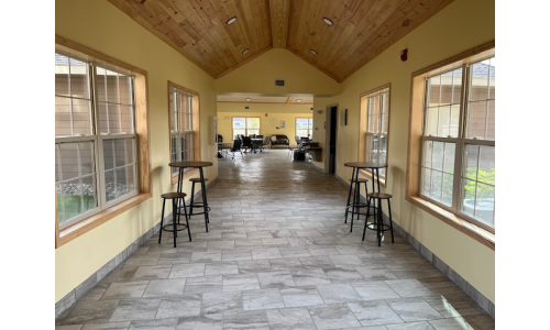 Corridor to Atrium/Recreation Room